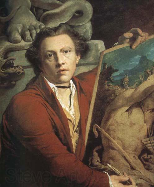 James Barry Self-Portrait as Timanthes